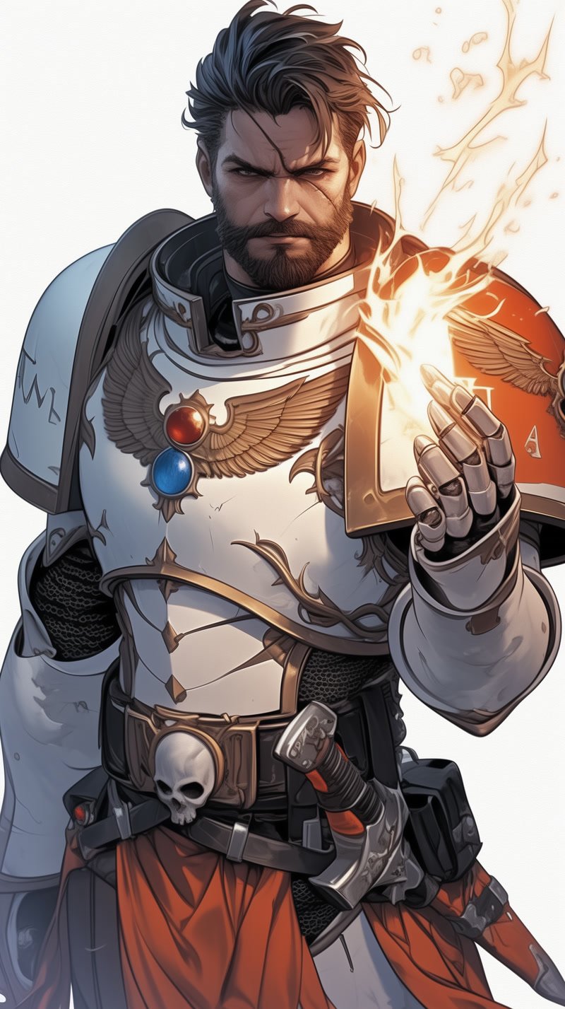 Space marine librarian